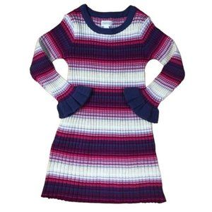 Gymboree Dress, Large Stripes of Pink, Purple and White, Size 3T